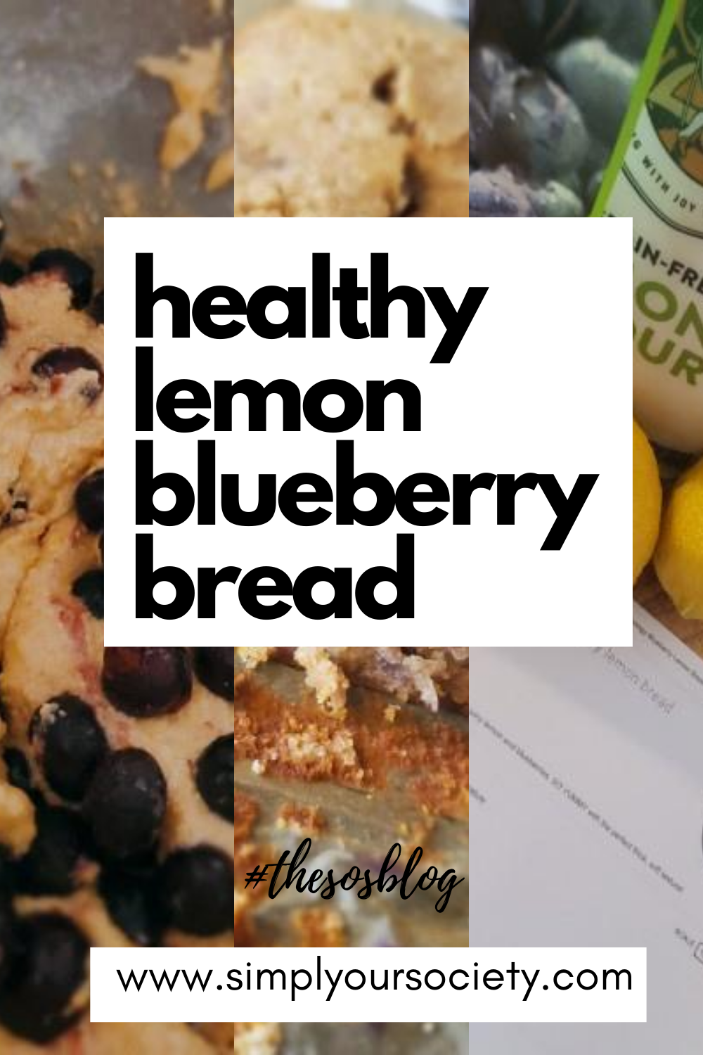 Lemon Blueberry Mini Loaves - Joy Love Food