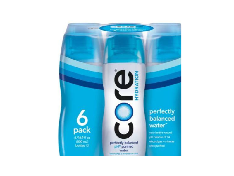 Picture of CORE water with electrolytes, best beauty products on amazon, makeup under 30, best amazon beauty products under 20, best sephora products under 20, ulta beauty, best cheap sephora products, best skin care products under $20, best face moisturizer under $20, beauty on a budget tips, affordable skin care, best drugstore makeup 2020, beauty on a budget