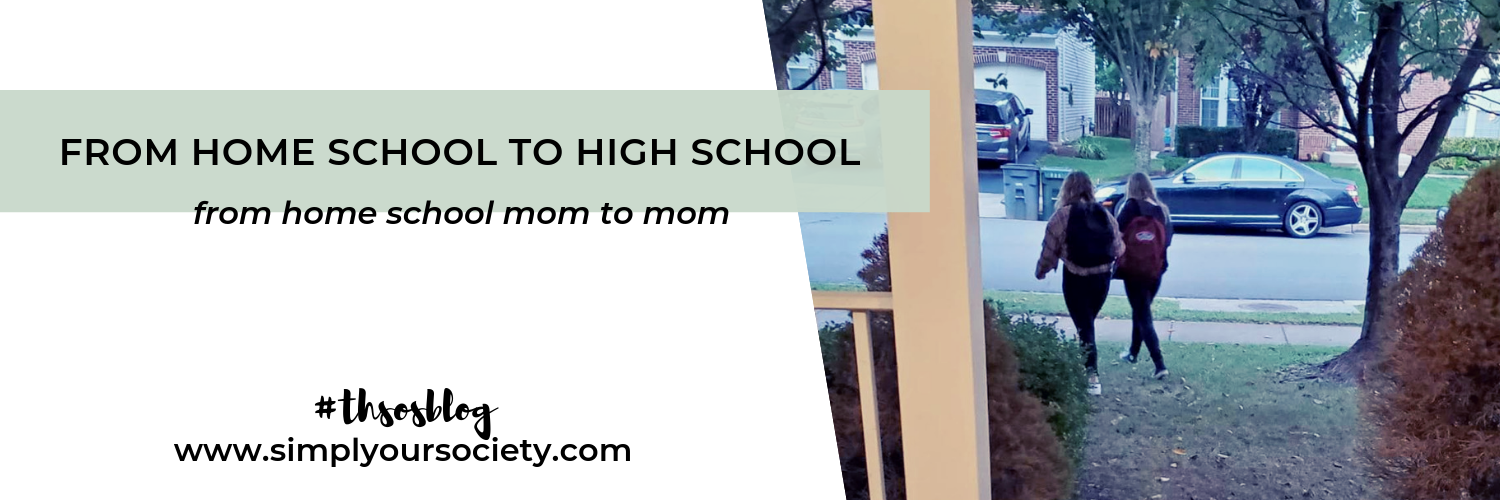 transitioning from homeschool to public high school, transitioning from homeschool to high school, transitioning a child from homeschool to public school, tips for transitioning from homeschool to public school, homeschool mom blog