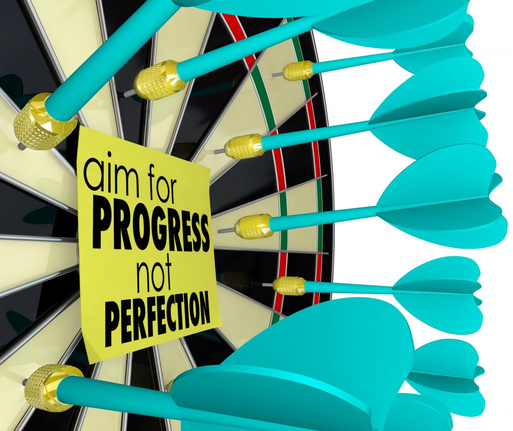 progress not perfection, progress not perfection quotes, aim for progress not perfection